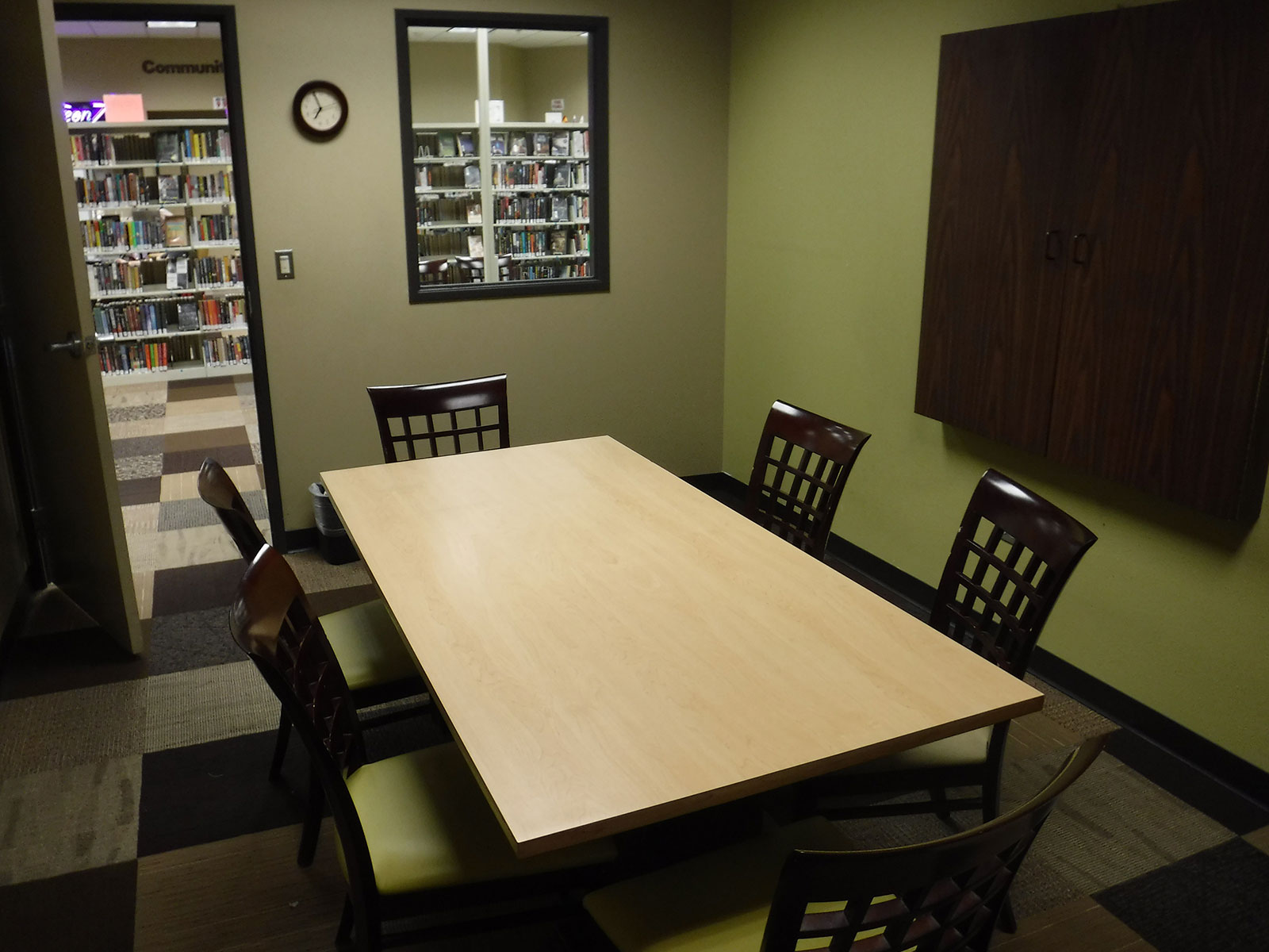 Cheyenne Mountain Library Study Room  