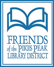 Logo for the Friends of the Pikes Peak Library District