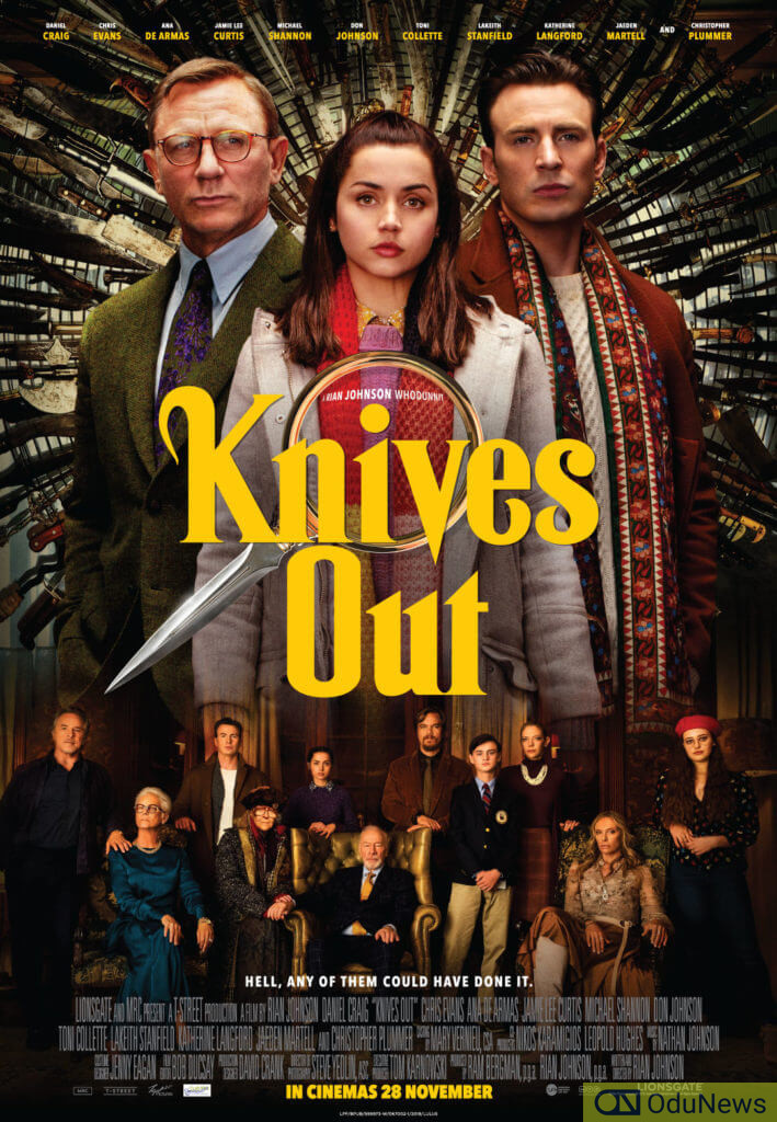 Poster for Knives Out movie
