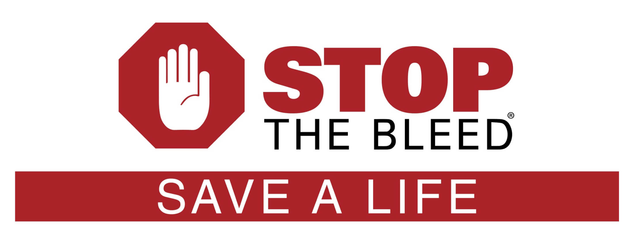 Stop the Bleed, Save a Life text