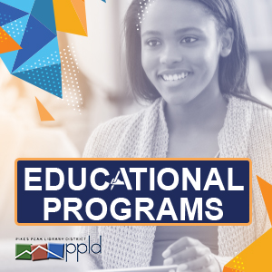 Image of a student. Text reads "educational programs"