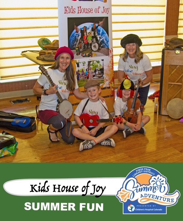 Kids House of Joy ready with their instruments!