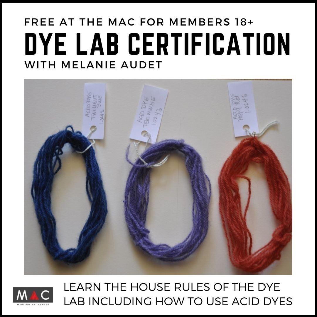 Dye Lab Certification: Acid Dyes - FREE | Pikes Peak Library District