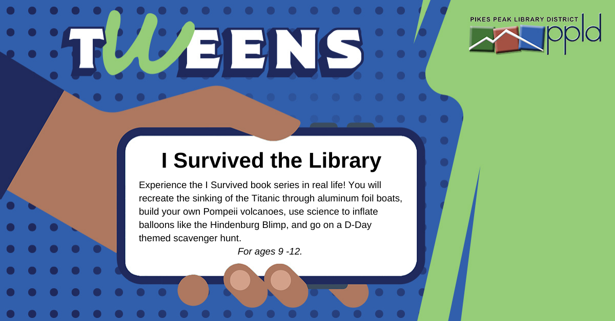 Image for Tweens: I Survived in the Library