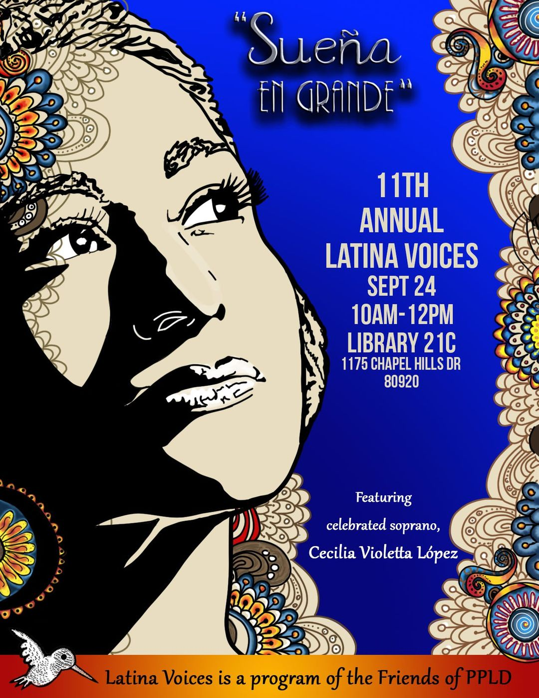 "Sueña en Grande" Friends of the Library 11th Annual Latina Voices event