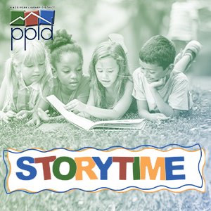 Promotional image for storytime. 