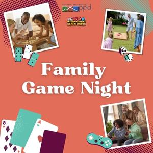 Promotional image for Family Game Night.