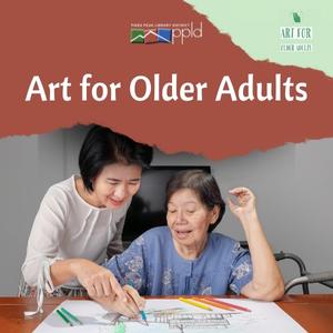 art for older adults, class, program, senior 