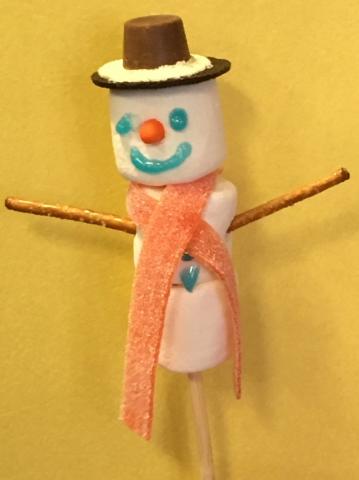 Marshmallow Snowman