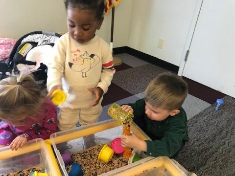 sensory bins