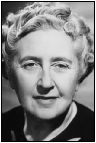 Author Agatha Christie