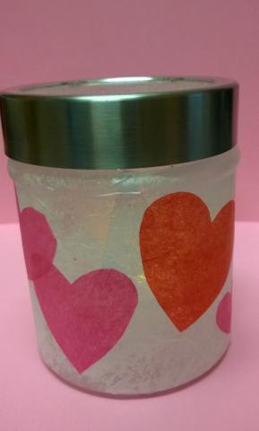 Valentine jar