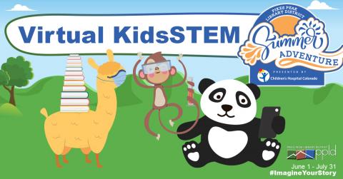 Summer Adventure characters ready for KidsSTEM