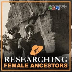 Researching Female Ancestors graphic