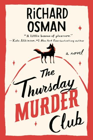 The cover of The Thursday Murder Club by Richard Osman.