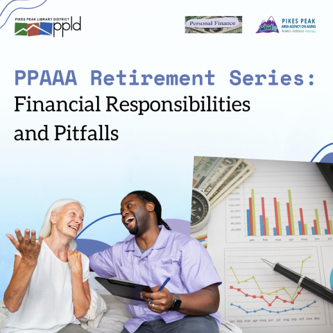 woman, man, financial graph, financial responsibility and pitfalls