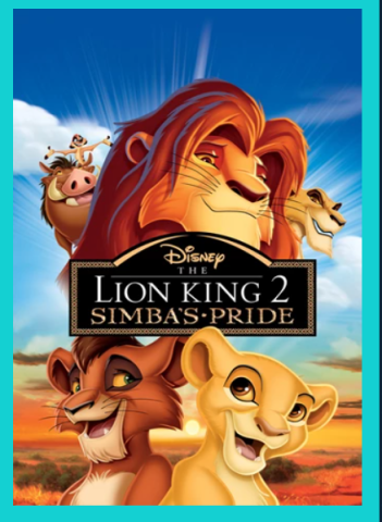 Lion King 2 Movie Poster
