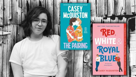Author Casey McQuiston and book cover images