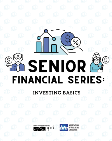an open hand, a male, and a female drawing, each holding a U.S. dollar symbol. A bar graph that goes up and then down