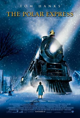 A picture of the Polar Express movie poster