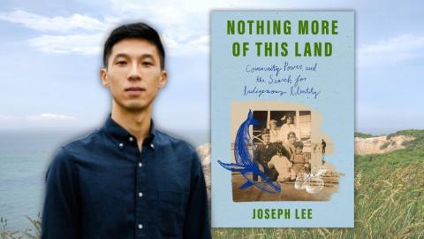 Author Joseph Lee and book cover image of Nothing More of this Land