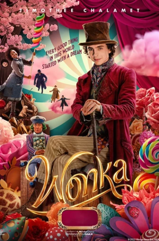 Poster for "Wonka" (2023)