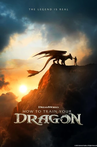 Movie poster for "How To Train Your Dragon" (2025)