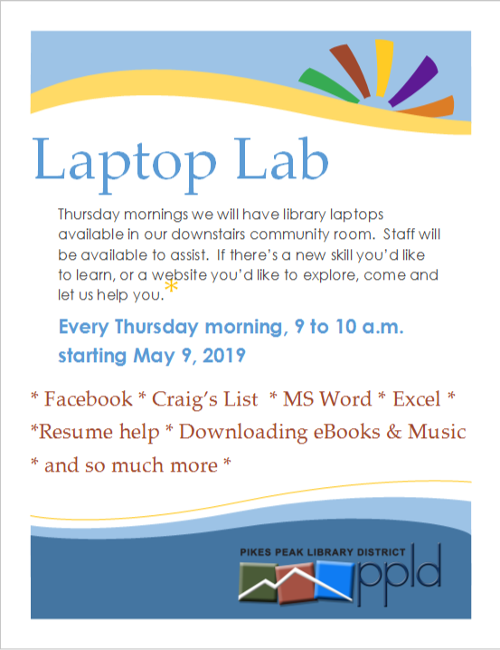 Laptop Lab flyer