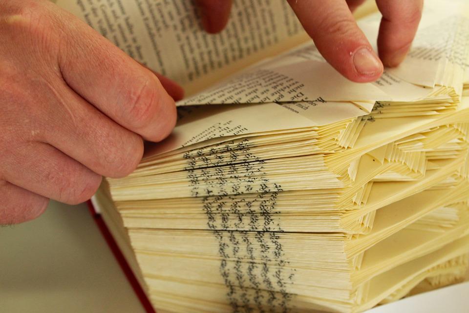 folded book