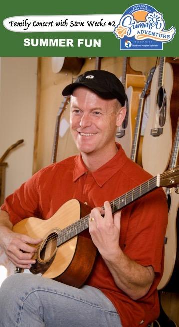 Steve Weeks and his guitar