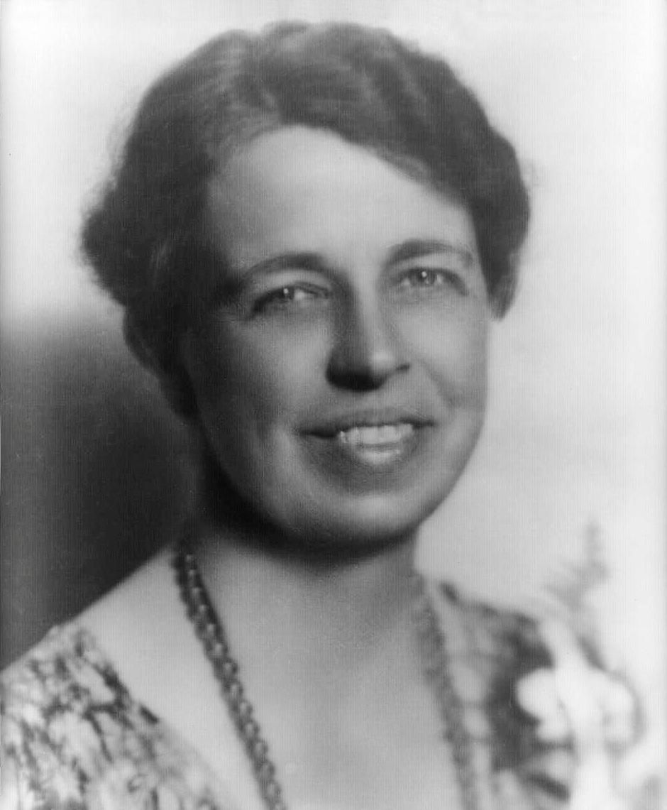 A portrait of former First Lady, Eleanor Roosevelt.