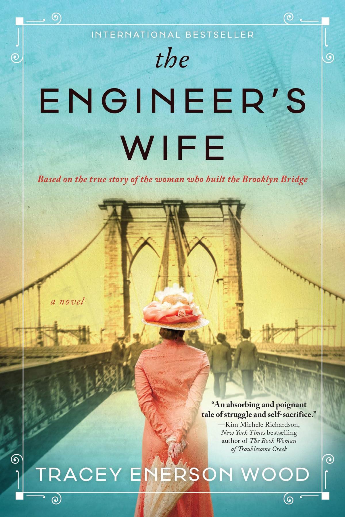 Book cover of "The Engineer's Wife" by Tracey Enerson Wood.