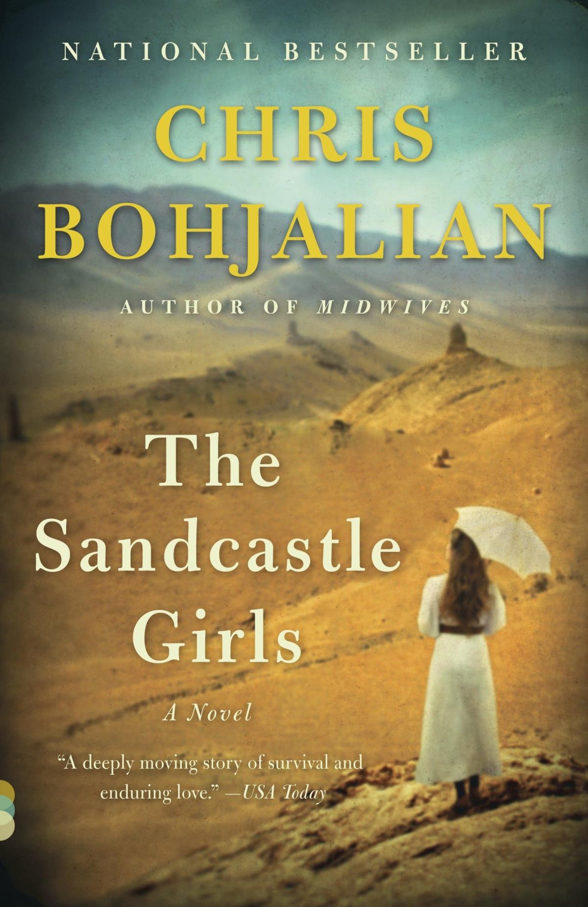 Cover of book "The Sandcastle Girls" by Chris Bohjalian.