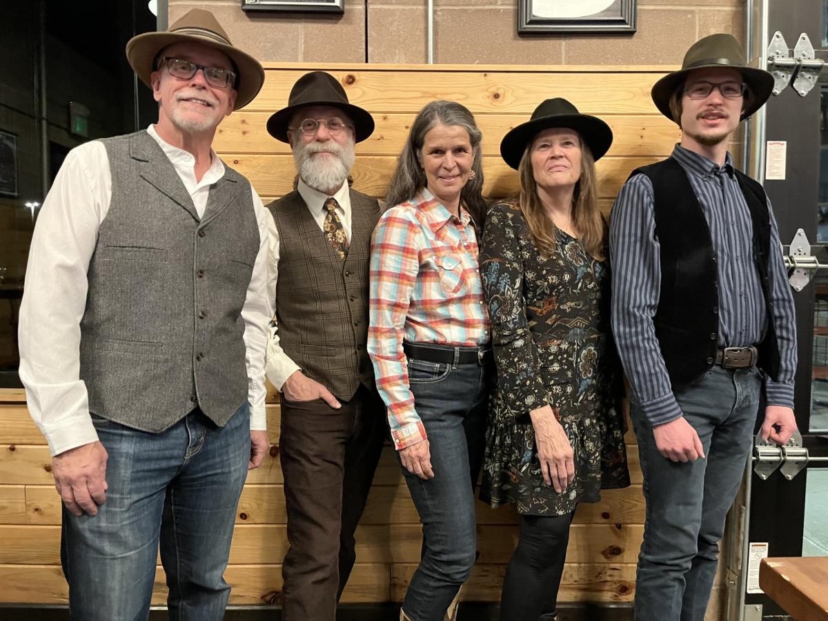 Photo of the five band members of Some Sweet Day